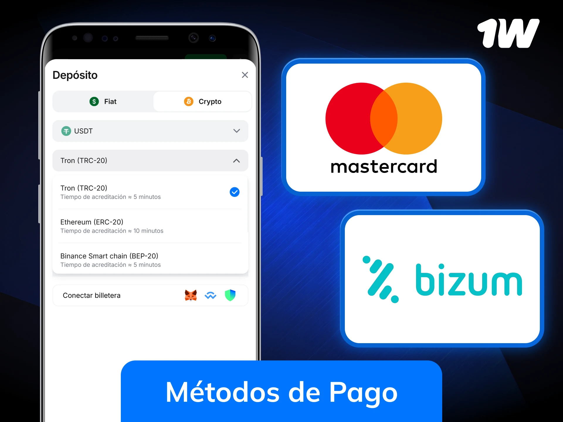 Realiza tus pagos de forma segura en la app 1w.
